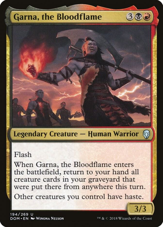 Garna, the Bloodflame (194) [Dominaria]