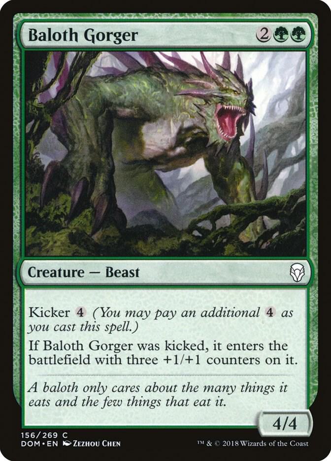 Baloth Gorger (156) [Dominaria]