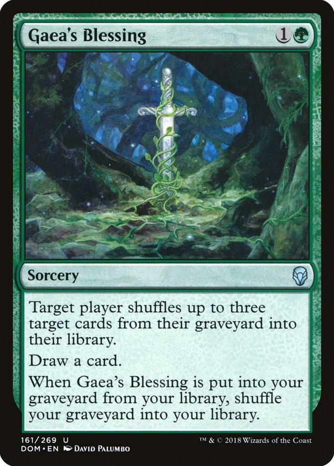 Gaea's Blessing (161) [Dominaria]