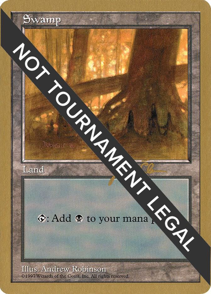 Swamp (444) - 1997 Jakub Slemr (5ED) [World Championship Decks]