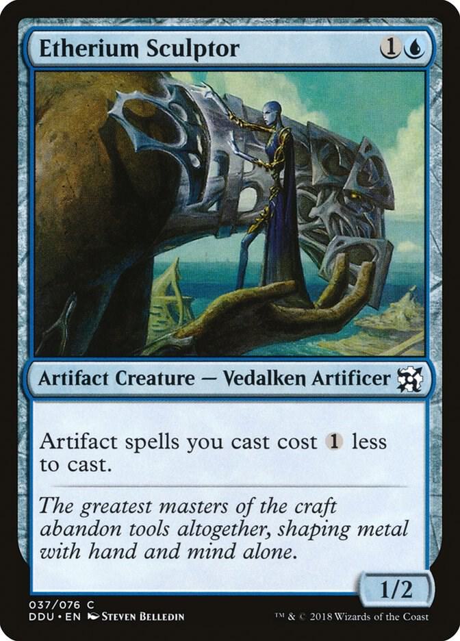 Etherium Sculptor (37) [Duel Decks: Elves vs. Inventors]