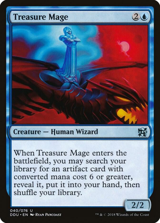 Treasure Mage (40) [Duel Decks: Elves vs. Inventors]