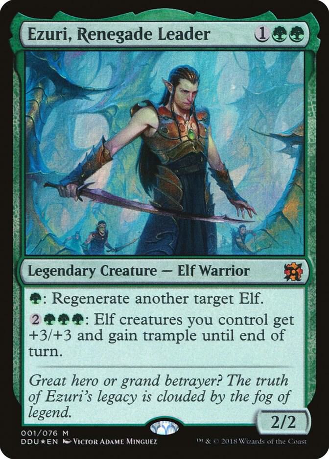 Ezuri, Renegade Leader (1) [Duel Decks: Elves vs. Inventors]