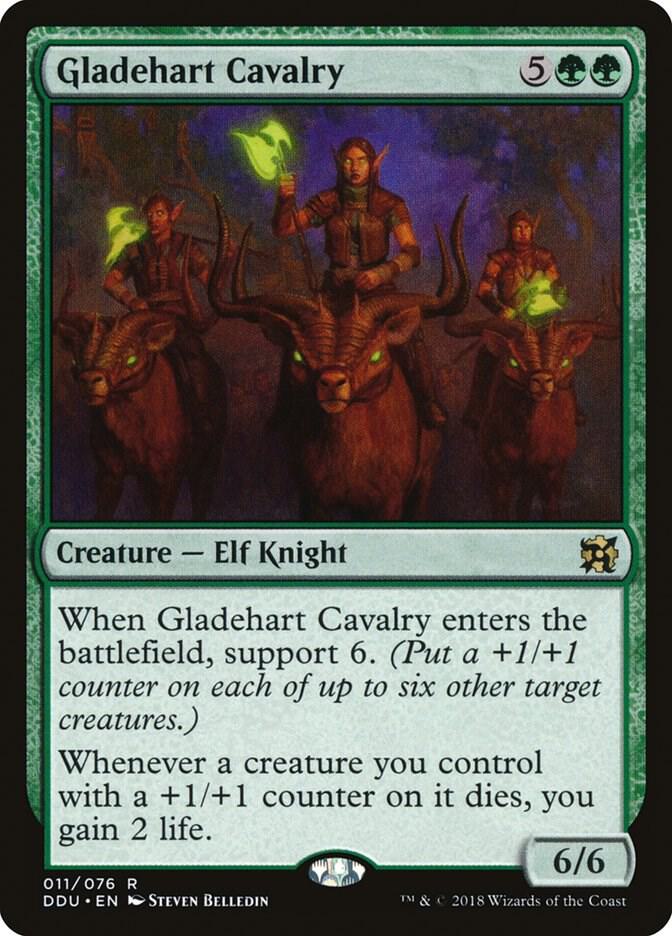 Gladehart Cavalry (11) [Duel Decks: Elves vs. Inventors]