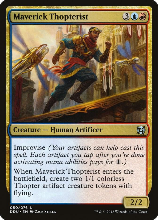 Maverick Thopterist (50) [Duel Decks: Elves vs. Inventors]