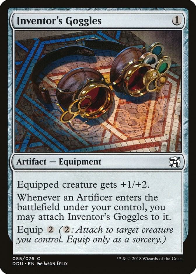 Inventor's Goggles (55) [Duel Decks: Elves vs. Inventors]