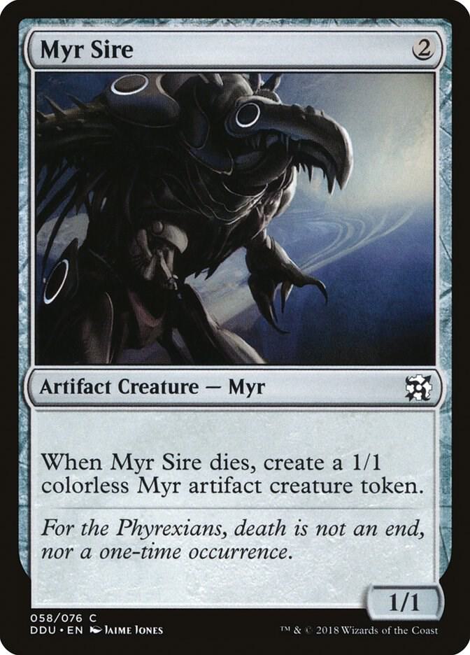 Myr Sire (58) [Duel Decks: Elves vs. Inventors]