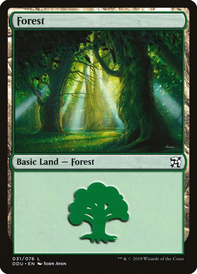Forest (031) [Duel Decks: Elves vs. Inventors]