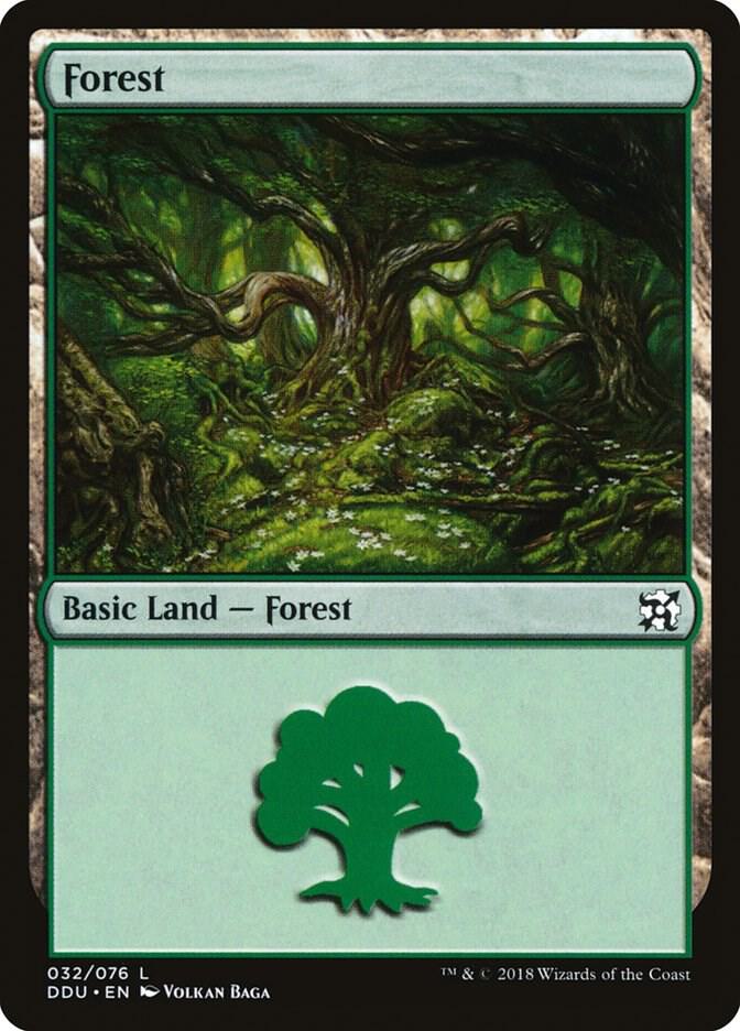 Forest (032) [Duel Decks: Elves vs. Inventors]