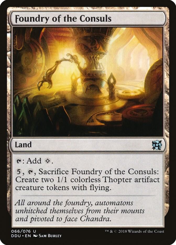 Foundry of the Consuls (66) [Duel Decks: Elves vs. Inventors]