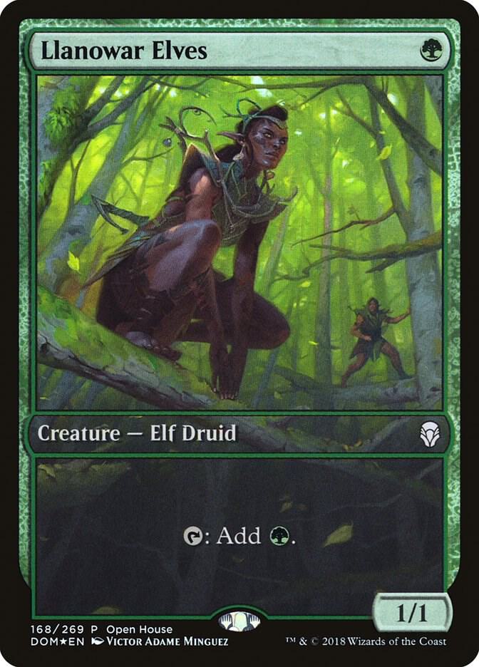 Llanowar Elves (168) [Open House Promos]
