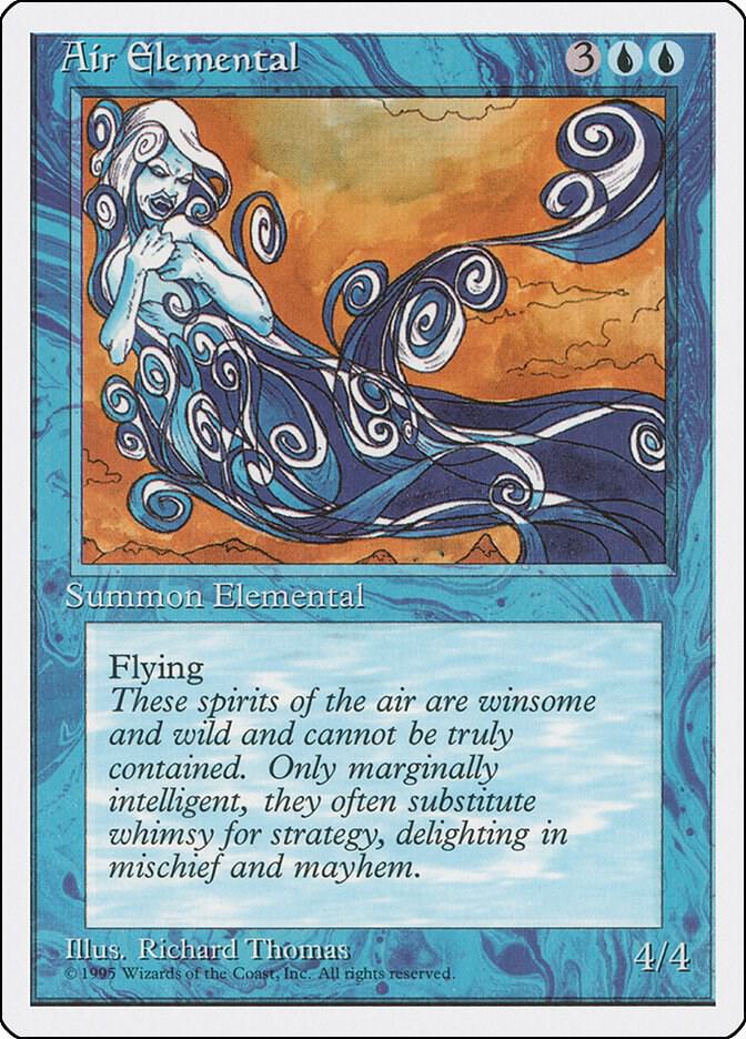 Air Elemental (59) [Fourth Edition]