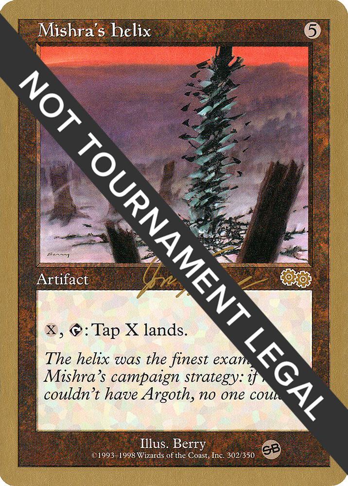 Mishra's Helix - 2000 Jon Finkel (USG) (SB) [World Championship Decks]