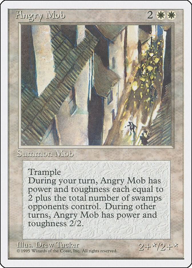 Angry Mob (3) [Fourth Edition]