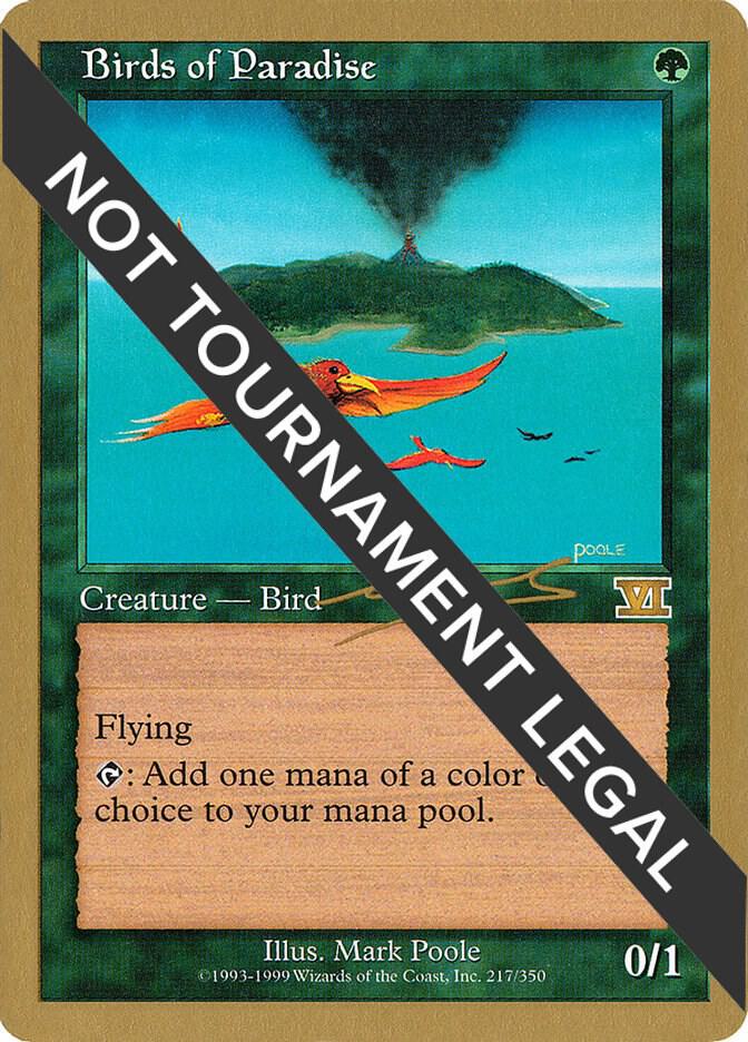 Birds of Paradise - 2000 Nicolas Labarre (6ED) [World Championship Decks]