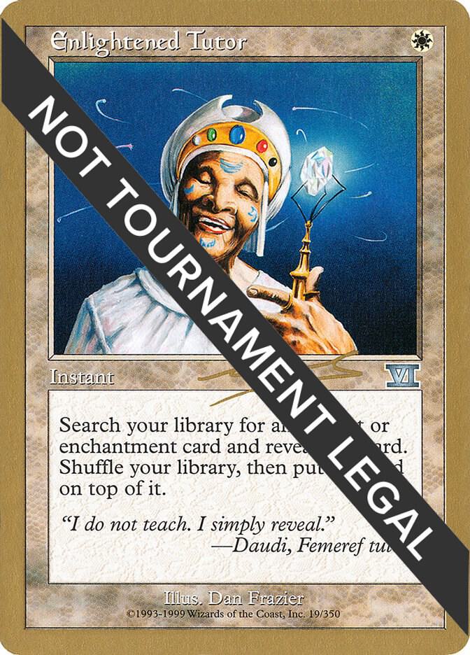 Enlightened Tutor - 2000 Nicolas Labarre (6ED) [World Championship Decks]