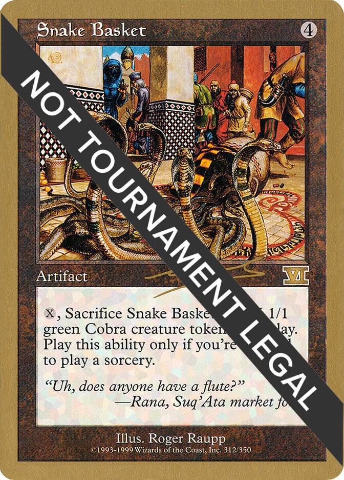 Snake Basket - 2000 Nicolas Labarre (6ED) [World Championship Decks]