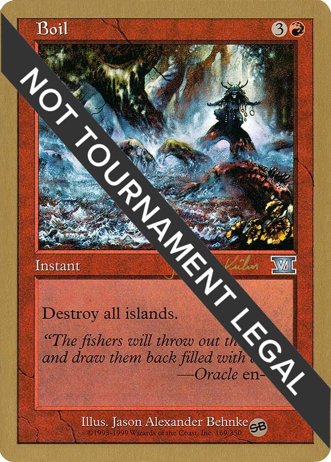 Boil - 2000 Janosch Kuhn (6ED) (SB) [World Championship Decks]