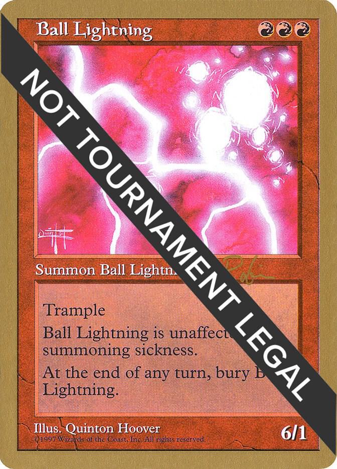 Ball Lightning - 1998 Ben Rubin (5ED) [World Championship Decks]