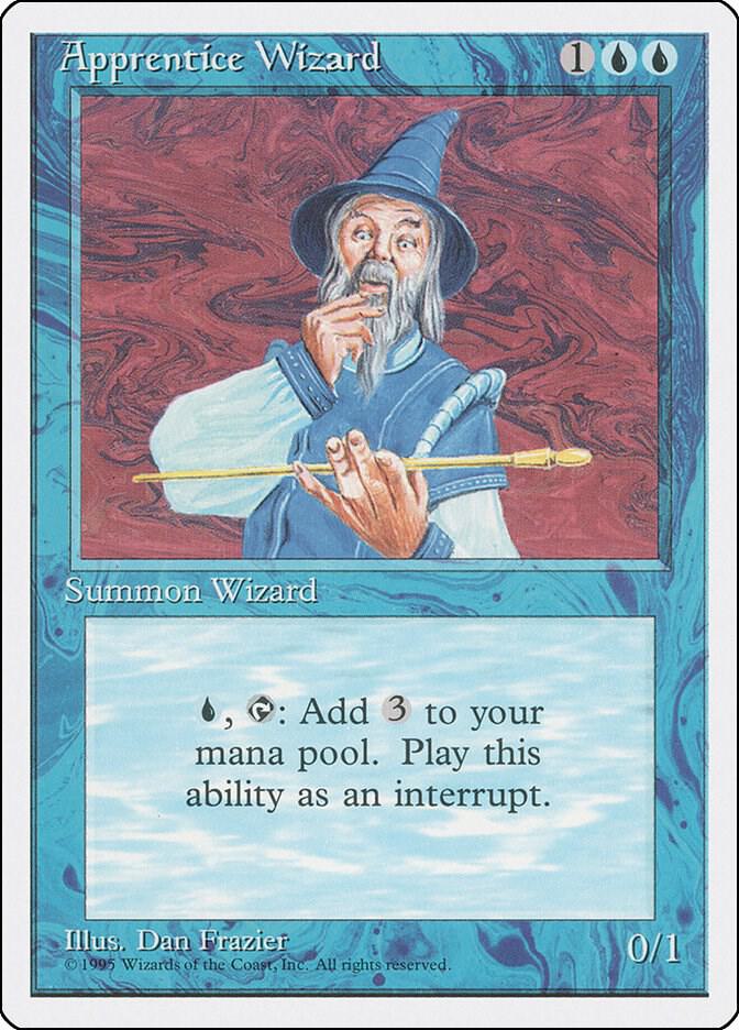Apprentice Wizard (61) [Fourth Edition]