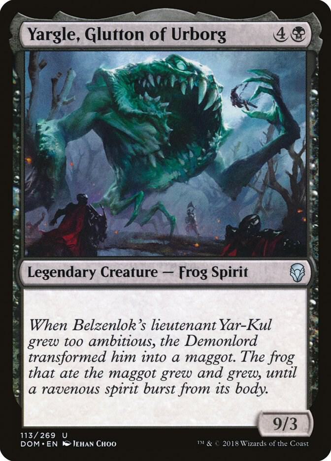 Yargle, Glutton of Urborg (113) [Dominaria]