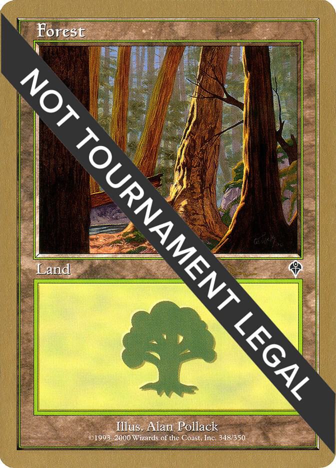 Forest (348) - 2001 Jan Tomcani (INV) [World Championship Decks]