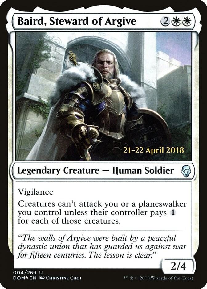 Baird, Steward of Argive (4) [Prerelease Cards]