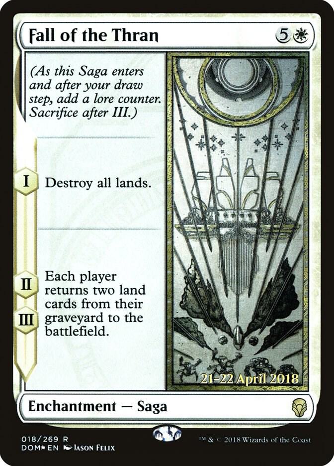 Fall of the Thran (18) [Prerelease Cards]
