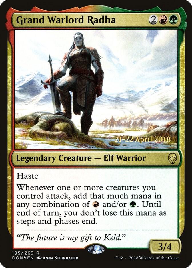 Grand Warlord Radha (195) [Prerelease Cards]