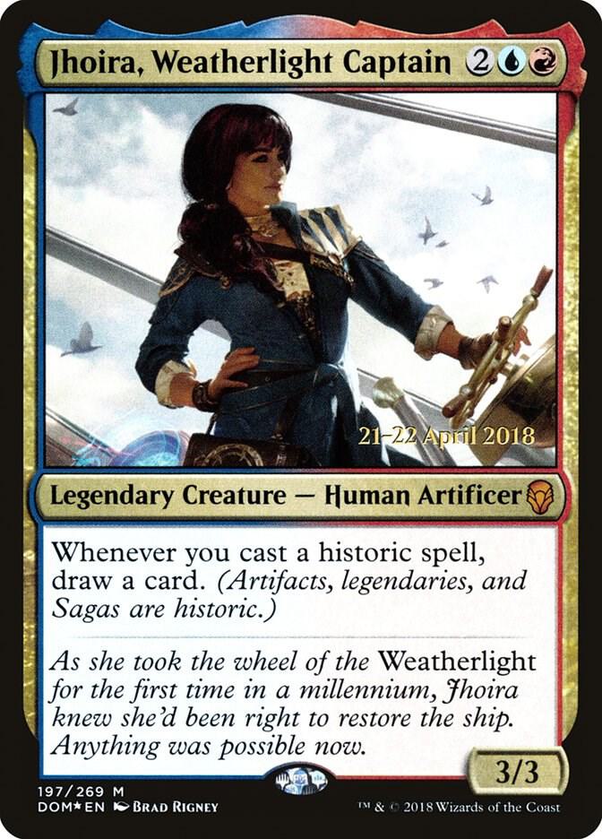 Jhoira, Weatherlight Captain (197) [Prerelease Cards]