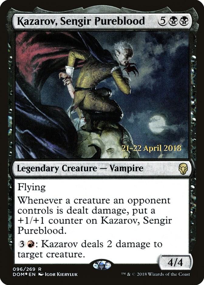 Kazarov, Sengir Pureblood (96) [Prerelease Cards]