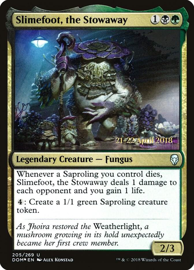 Slimefoot, the Stowaway (205) [Prerelease Cards]
