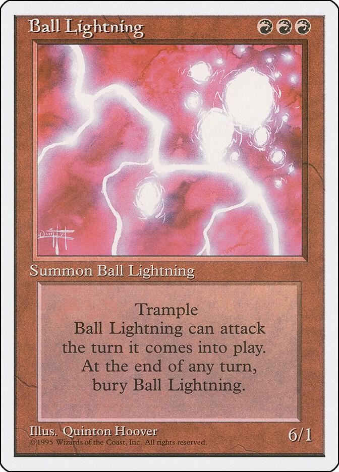 Ball Lightning (176) [Fourth Edition]