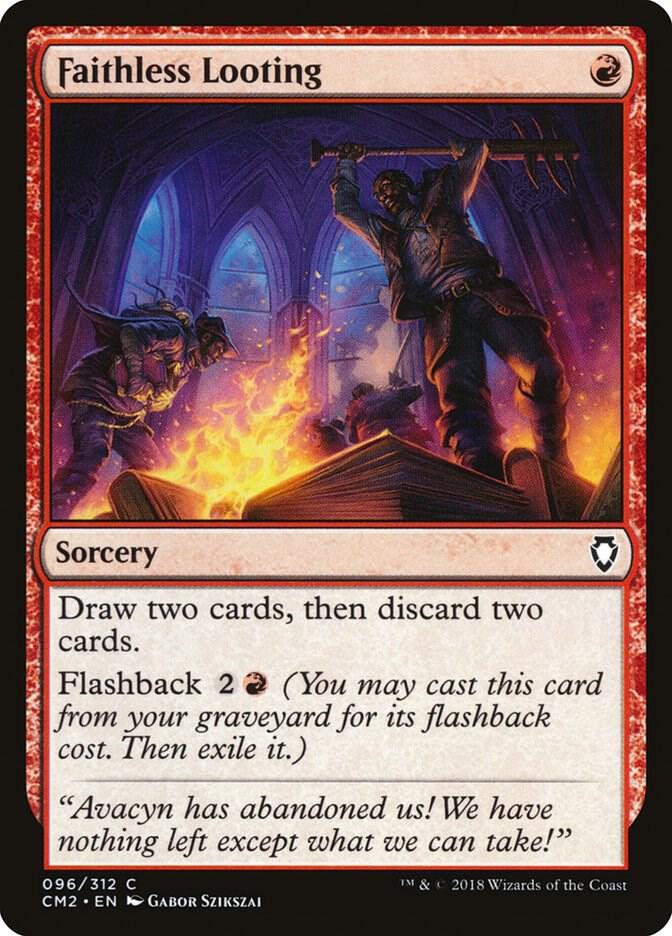 Faithless Looting (96) [Commander Anthology Volume II]