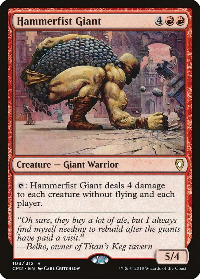 Hammerfist Giant (103) [Commander Anthology Volume II]