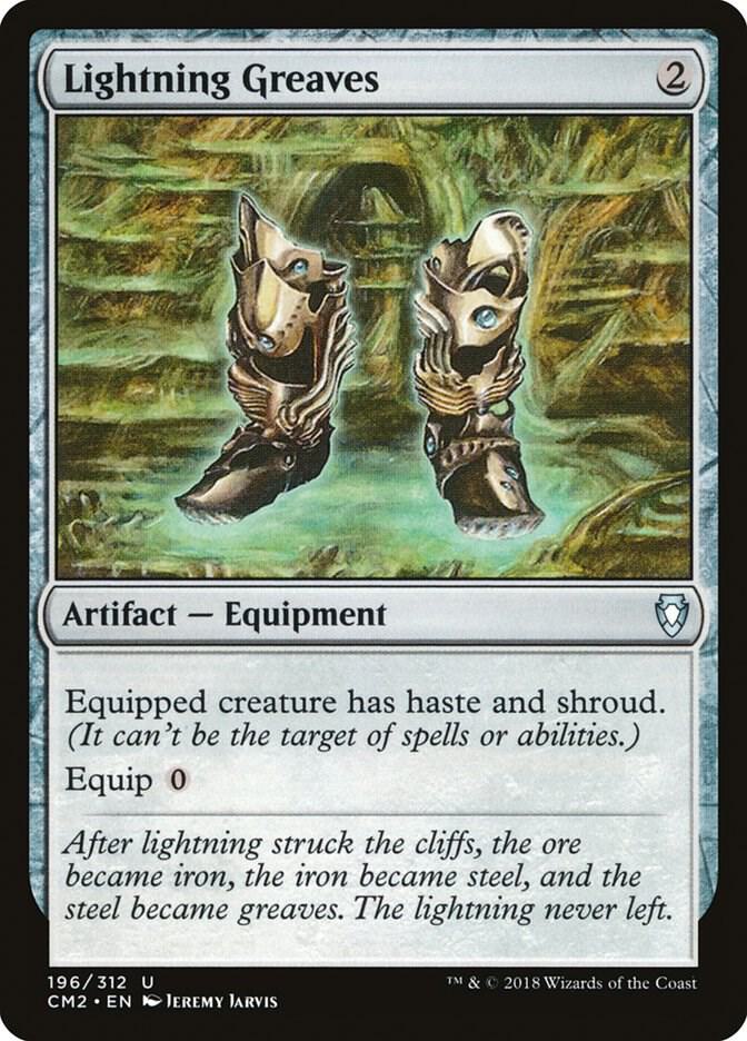 Lightning Greaves (196) [Commander Anthology Volume II]