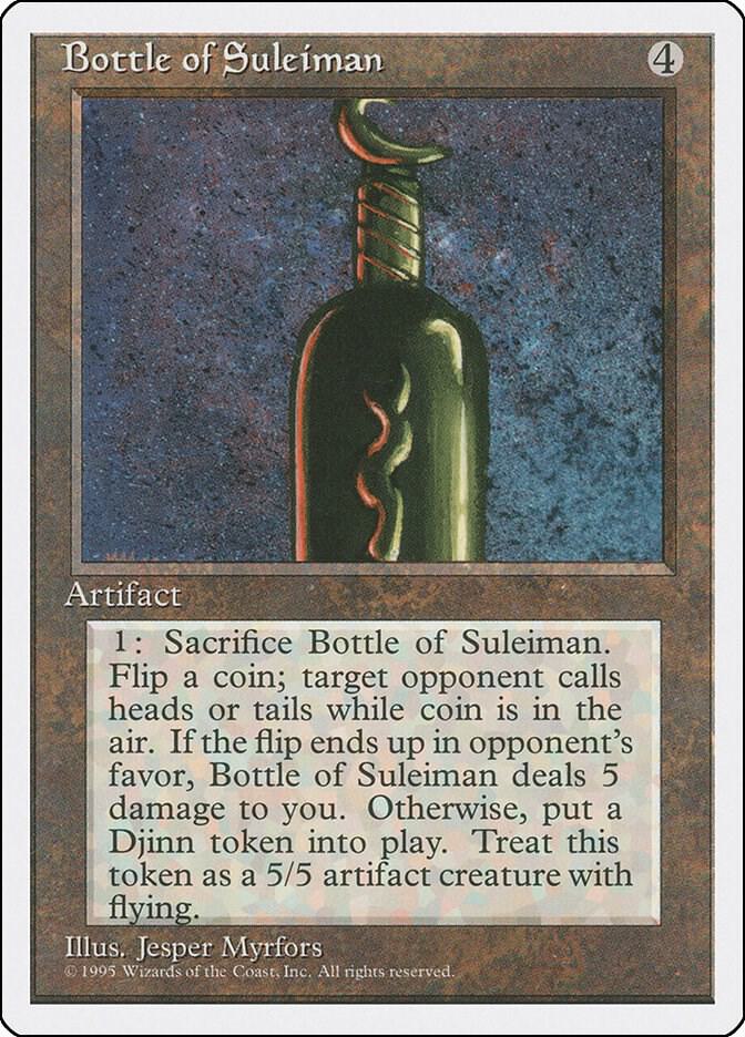 Bottle of Suleiman (301) [Fourth Edition]