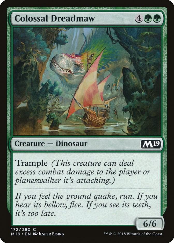 Colossal Dreadmaw (172) [Core Set 2019]