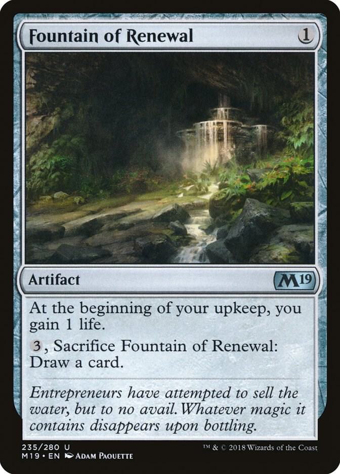Fountain of Renewal (235) [Core Set 2019]