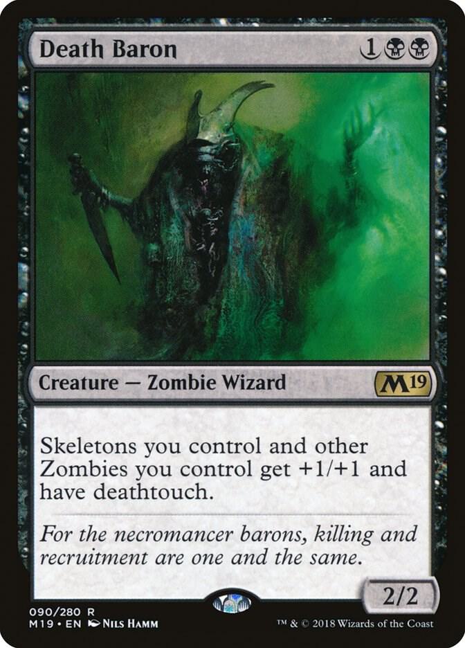 Death Baron (90) [Core Set 2019]