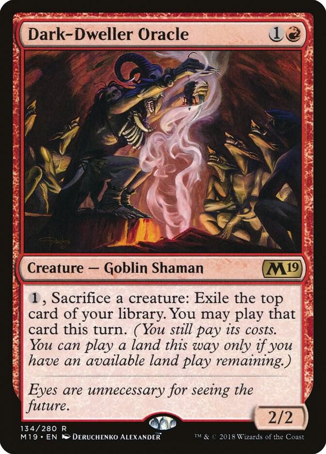 Dark-Dweller Oracle (134) [Core Set 2019]