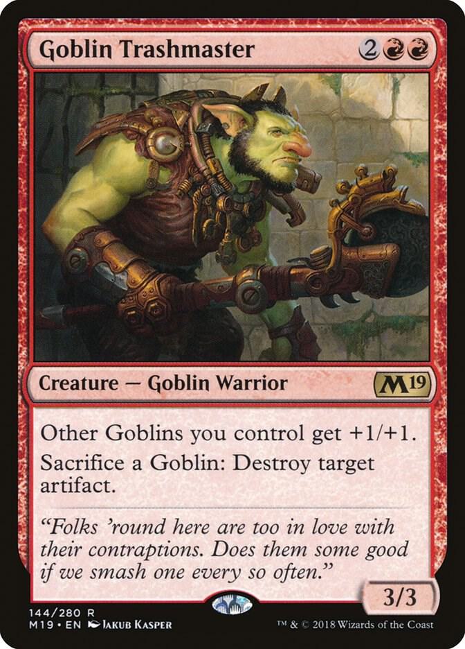 Goblin Trashmaster (144) [Core Set 2019]
