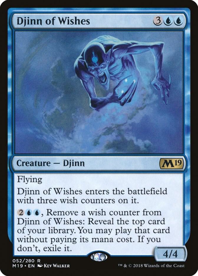 Djinn of Wishes (52) [Core Set 2019]
