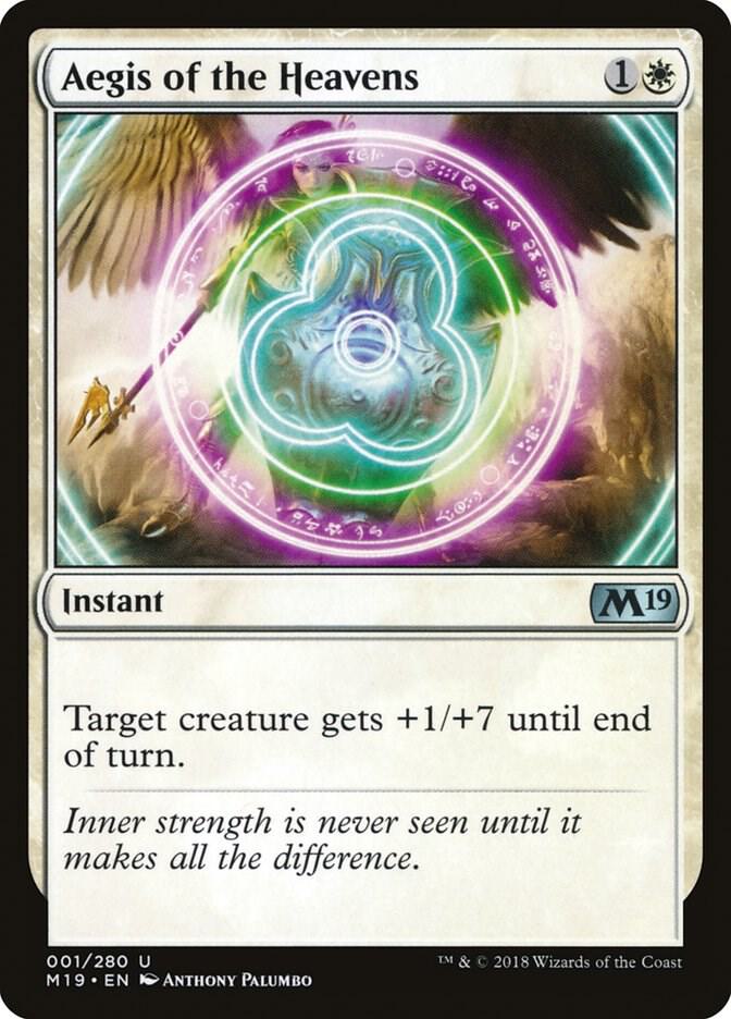 Aegis of the Heavens (1) [Core Set 2019]