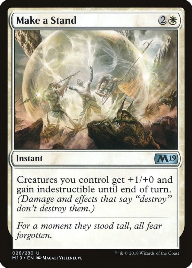Make a Stand (26) [Core Set 2019]