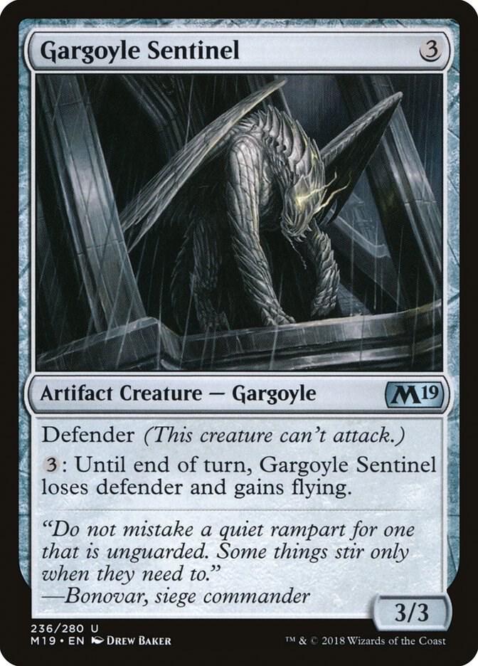 Gargoyle Sentinel (236) [Core Set 2019]