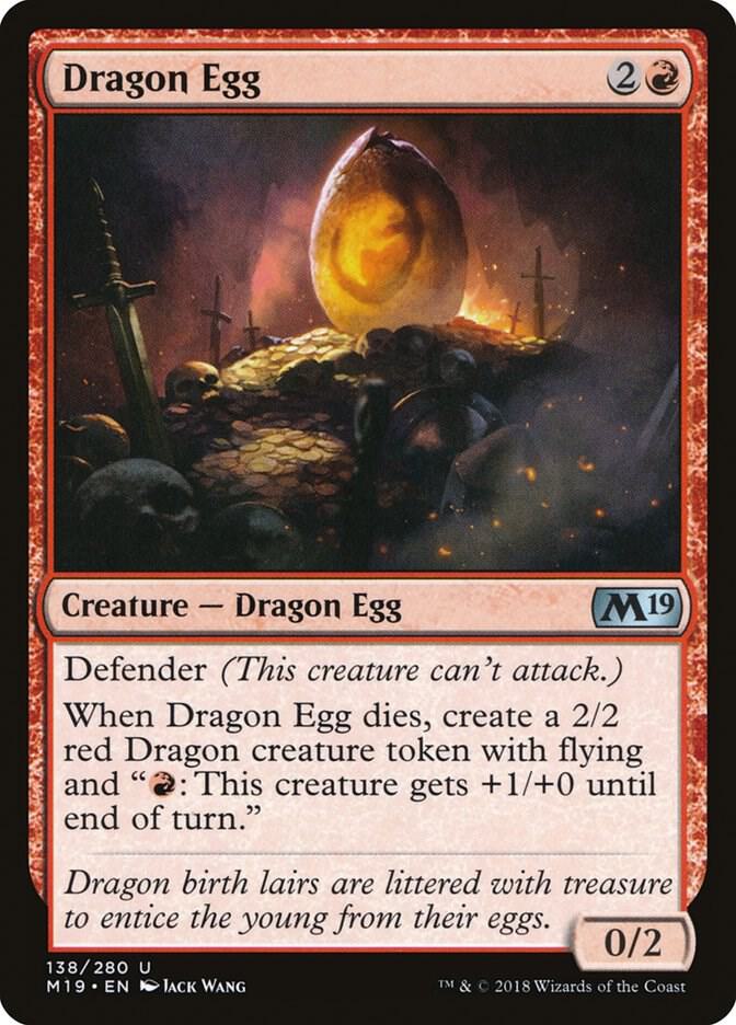 Dragon Egg (138) [Core Set 2019]