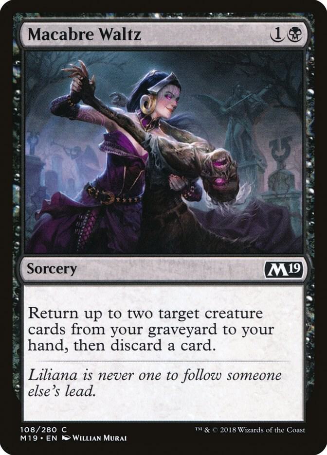 Macabre Waltz (108) [Core Set 2019]