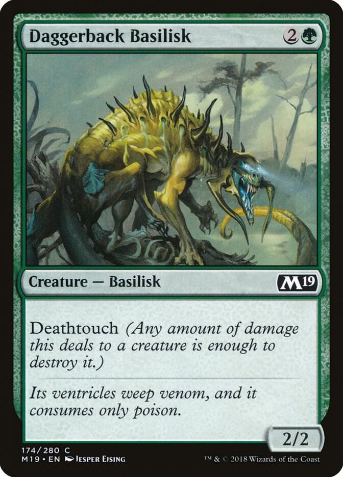 Daggerback Basilisk (174) [Core Set 2019]