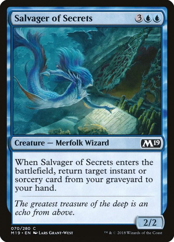 Salvager of Secrets (70) [Core Set 2019]